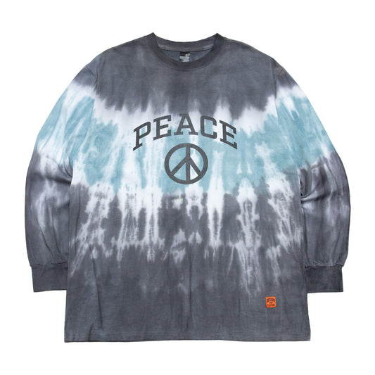 getricheasy Peace Logo Tie Dye L/SL (BlackBlue)