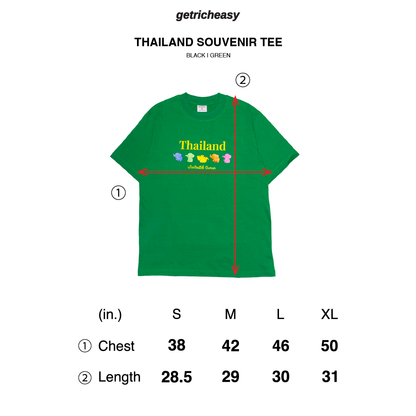 Thailand Souvenir Tee Green