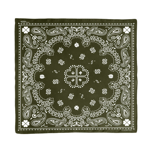 Bandana Paisley Olive