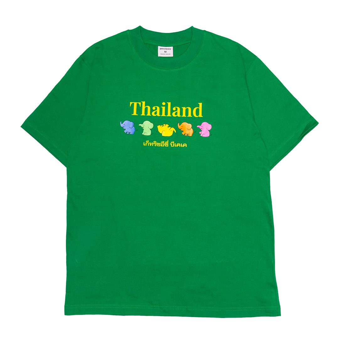 Thailand Souvenir Tee Green