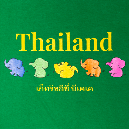 Thailand Souvenir Tee Green